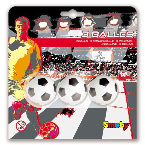 Lot de 3 balles Smoby plastique