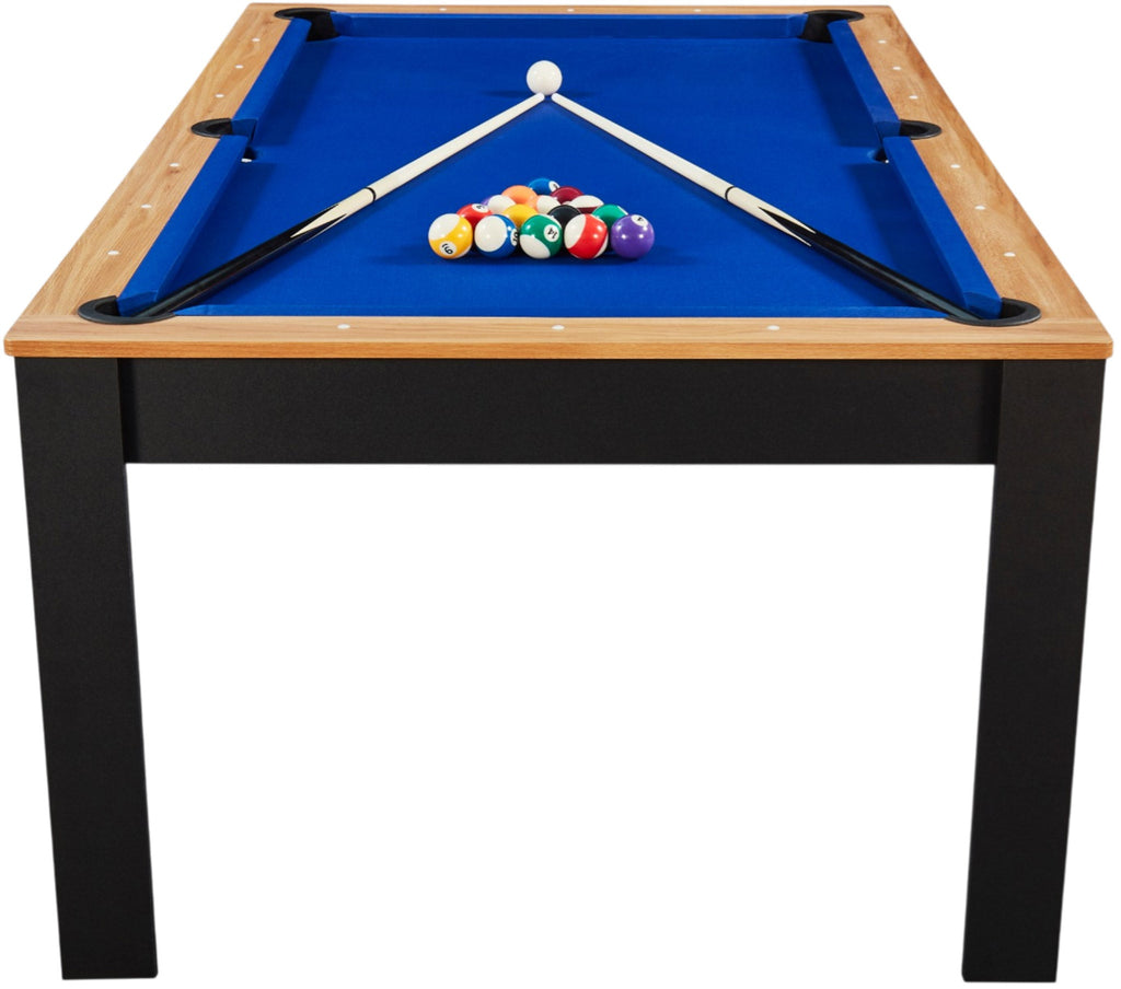 Billard convertible 7FT Prego duo noir et bois