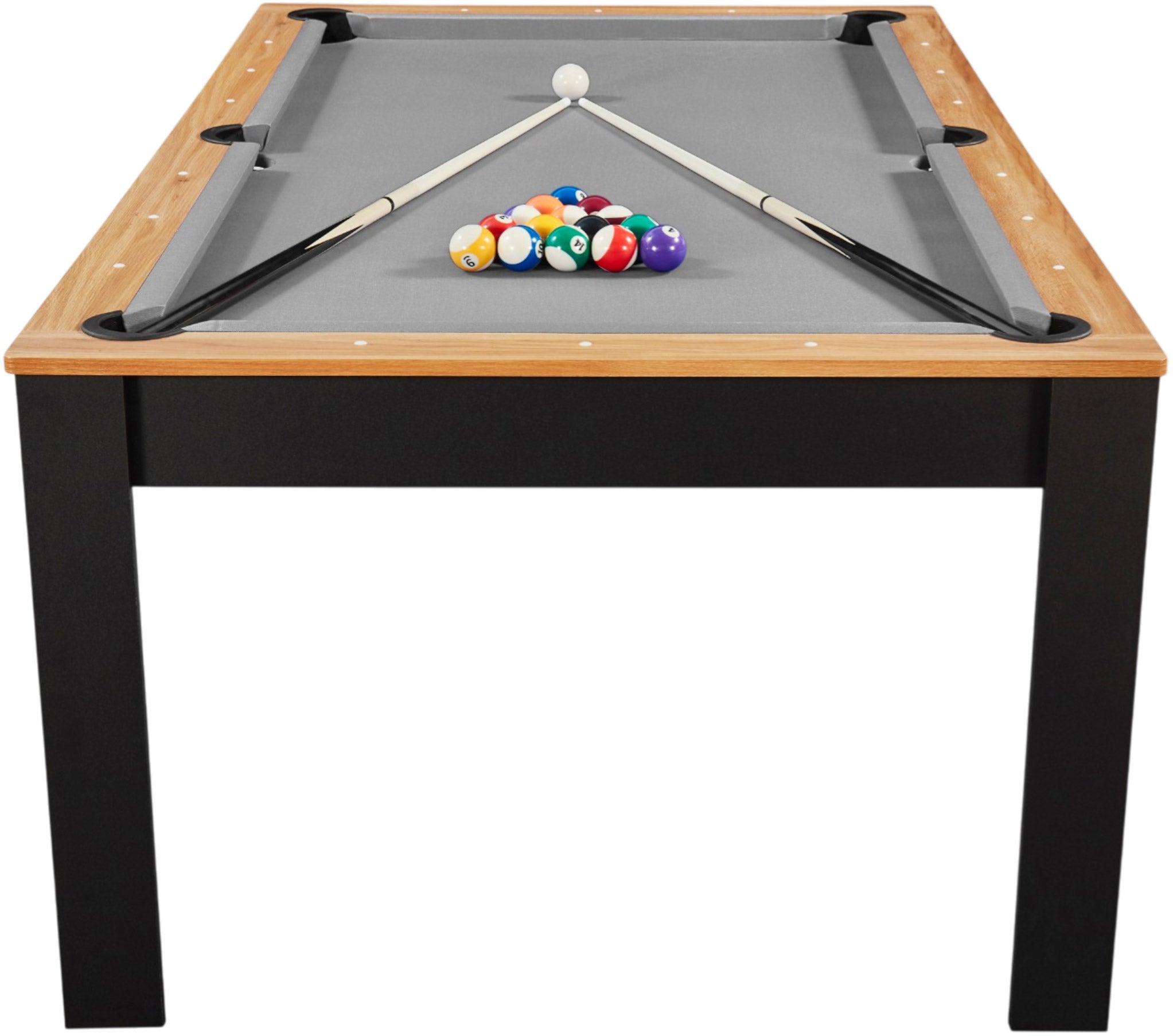 Billard convertible 7FT Prego duo noir et bois