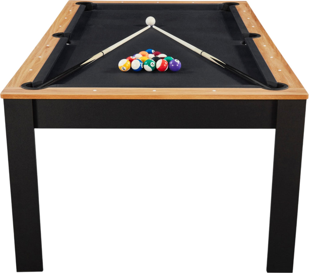 Billard convertible 7FT Prego duo noir et bois