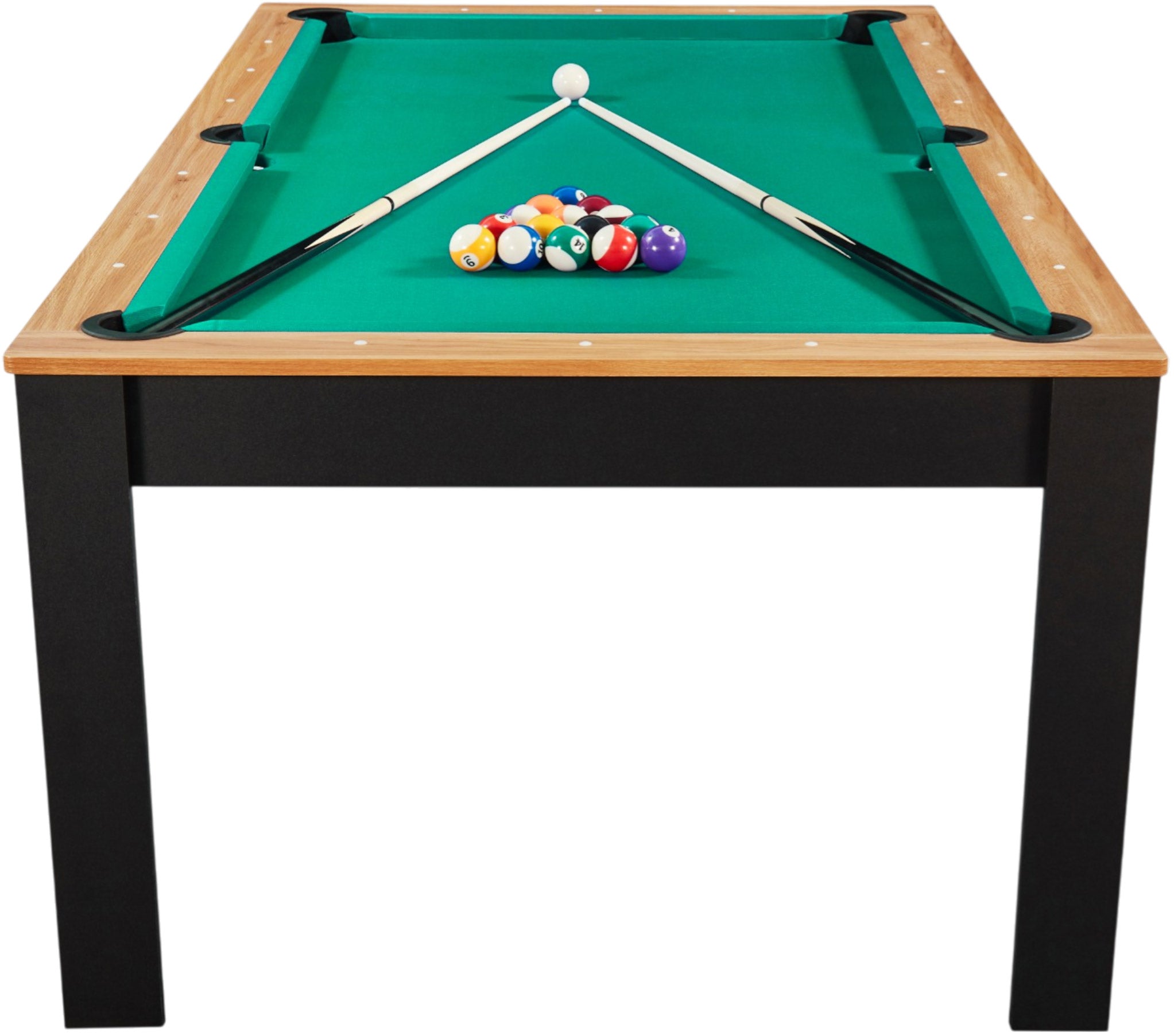 Billard convertible 7FT Prego duo noir et bois