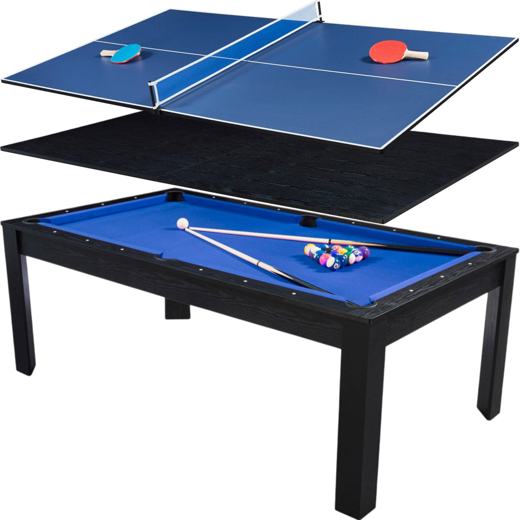 Billard convertible 7FT Prego Bois Noir