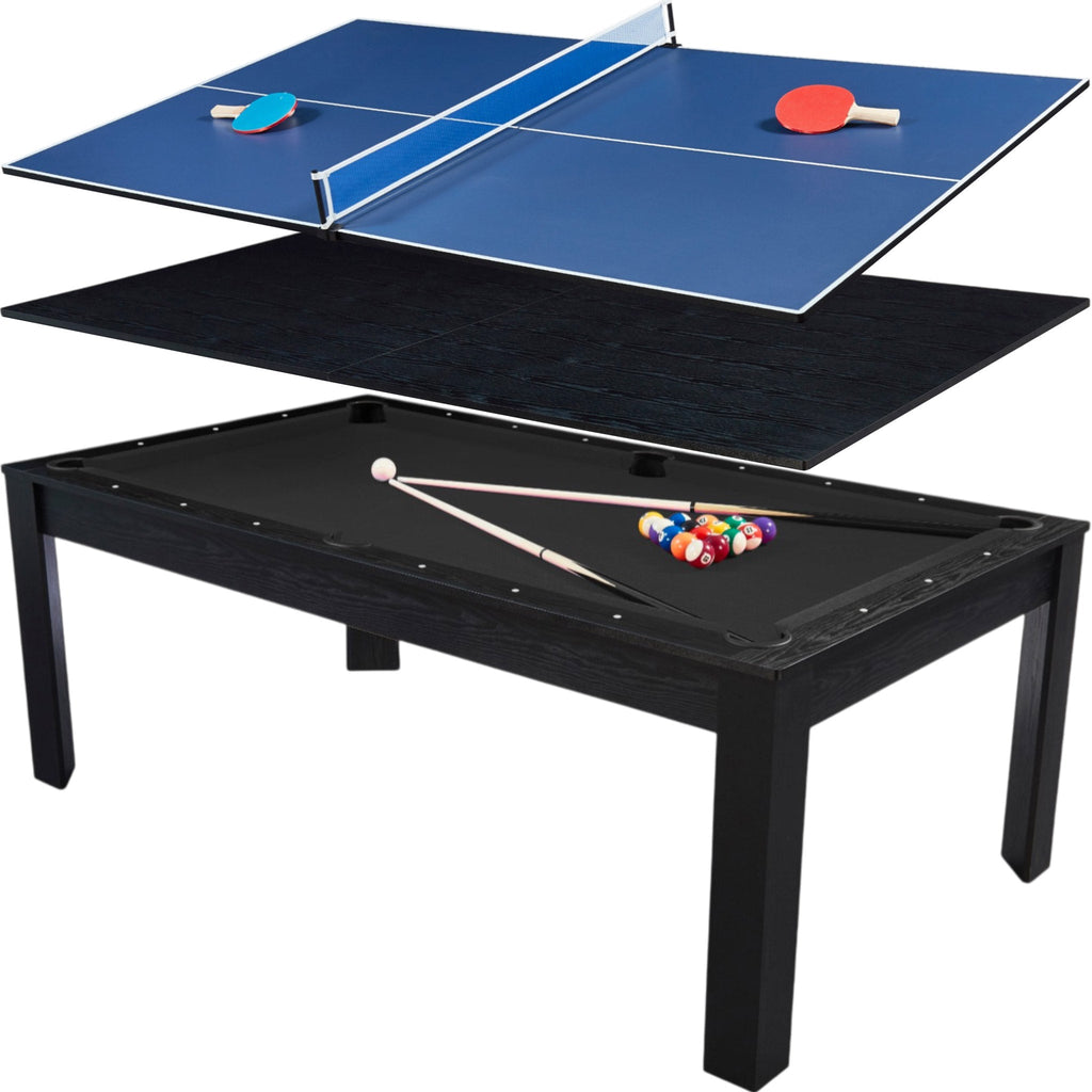 Billard convertible 7FT Prego Bois Noir