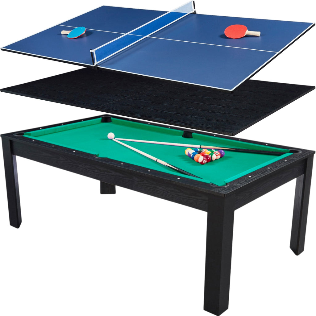 Billard convertible 7FT Prego Bois Noir