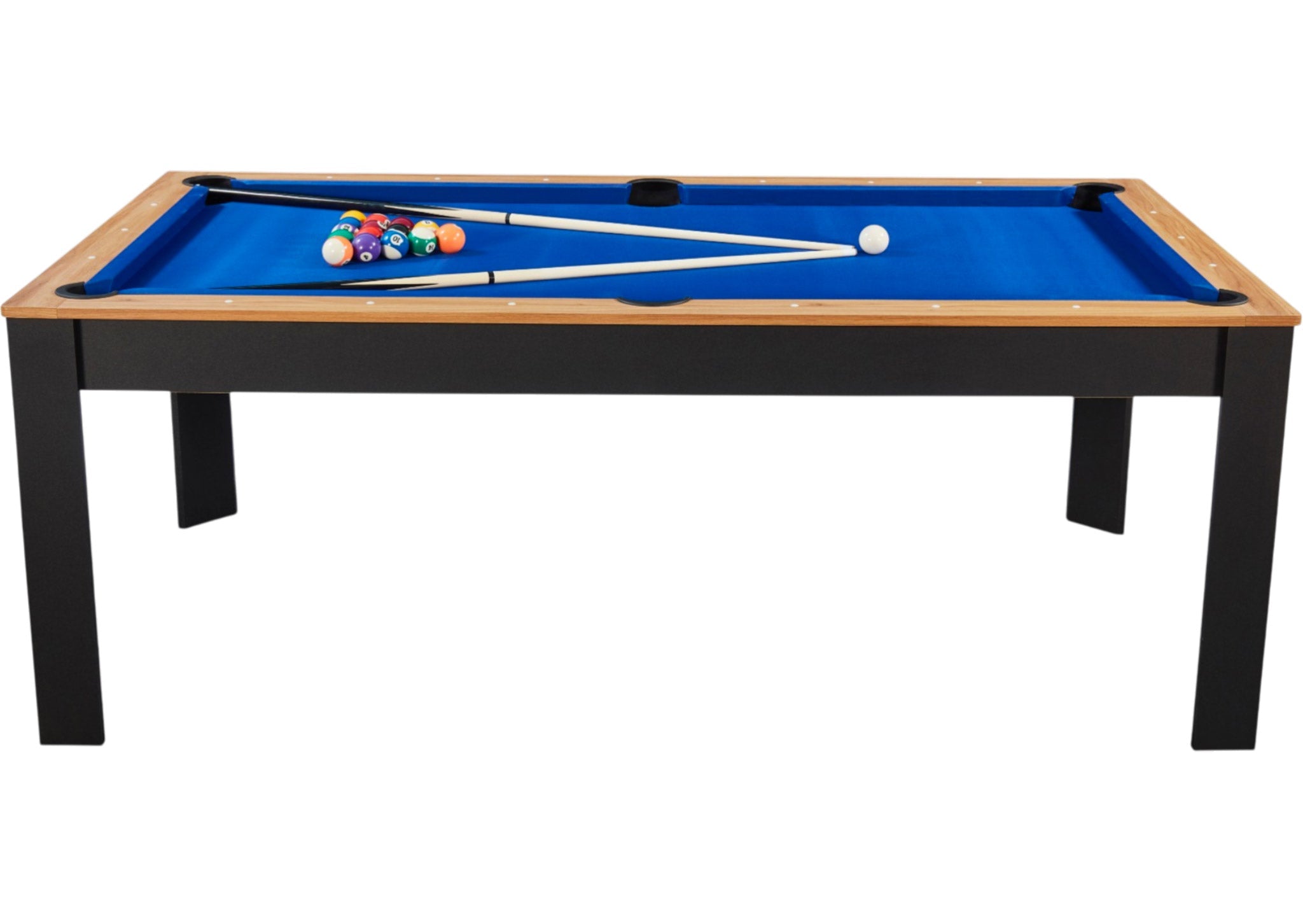 Billard convertible 7FT Prego duo noir et bois