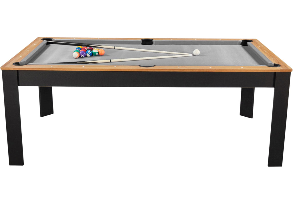 Billard convertible 7FT Prego duo noir et bois