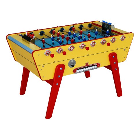 Baby foot Stella Champion Monnayeur Jaune