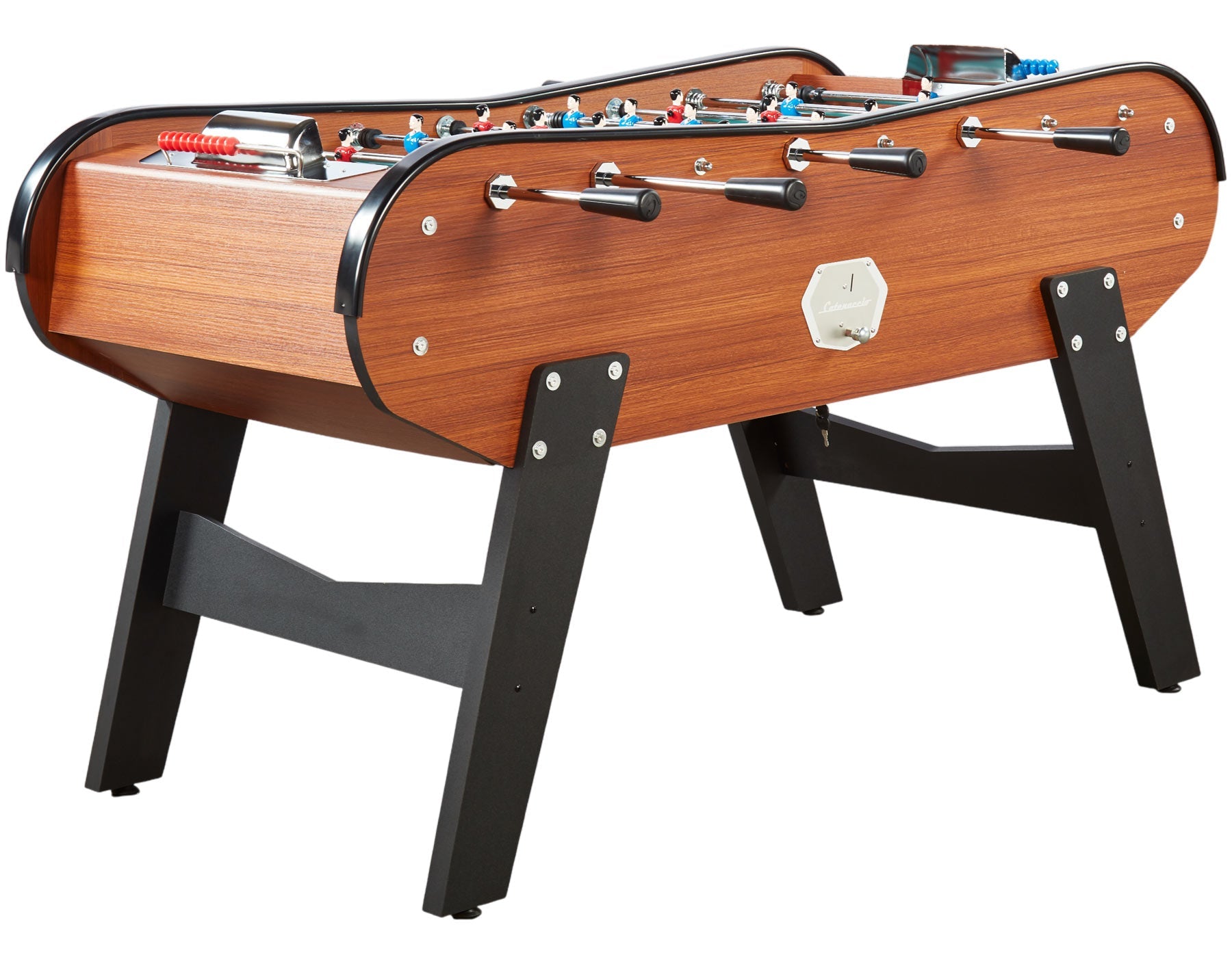 Baby foot de bar en bois foncé