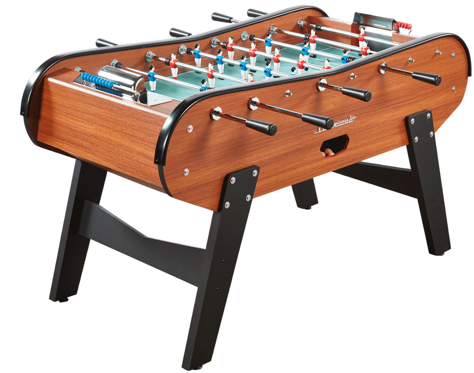 Baby foot de bar en bois foncé