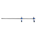 Barre inox Petiot 2 joueurs coulés avec butée bleu