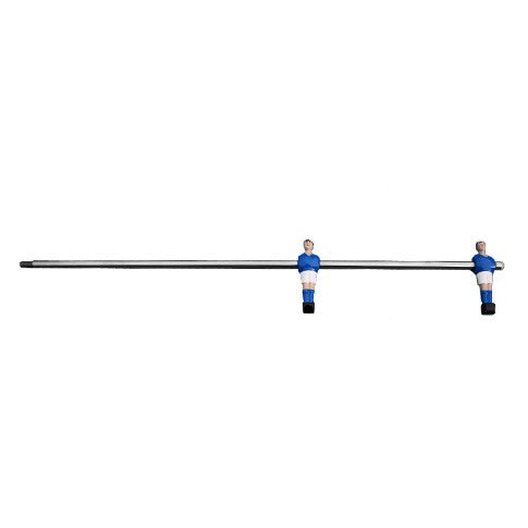 Barre inox Petiot 2 joueurs coulés avec butée bleu