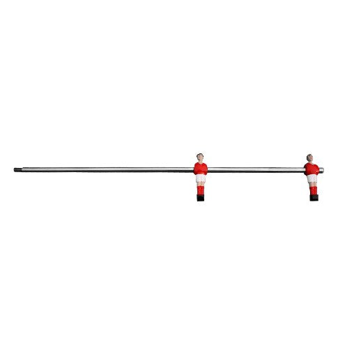 Barre inox Petiot 2 joueurs coulés avec butée rouge