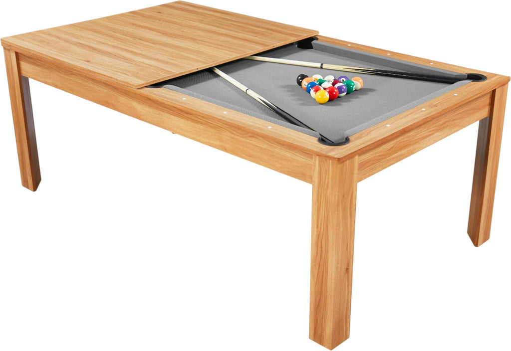 Billard convertible 7FT Prego Bois Clair