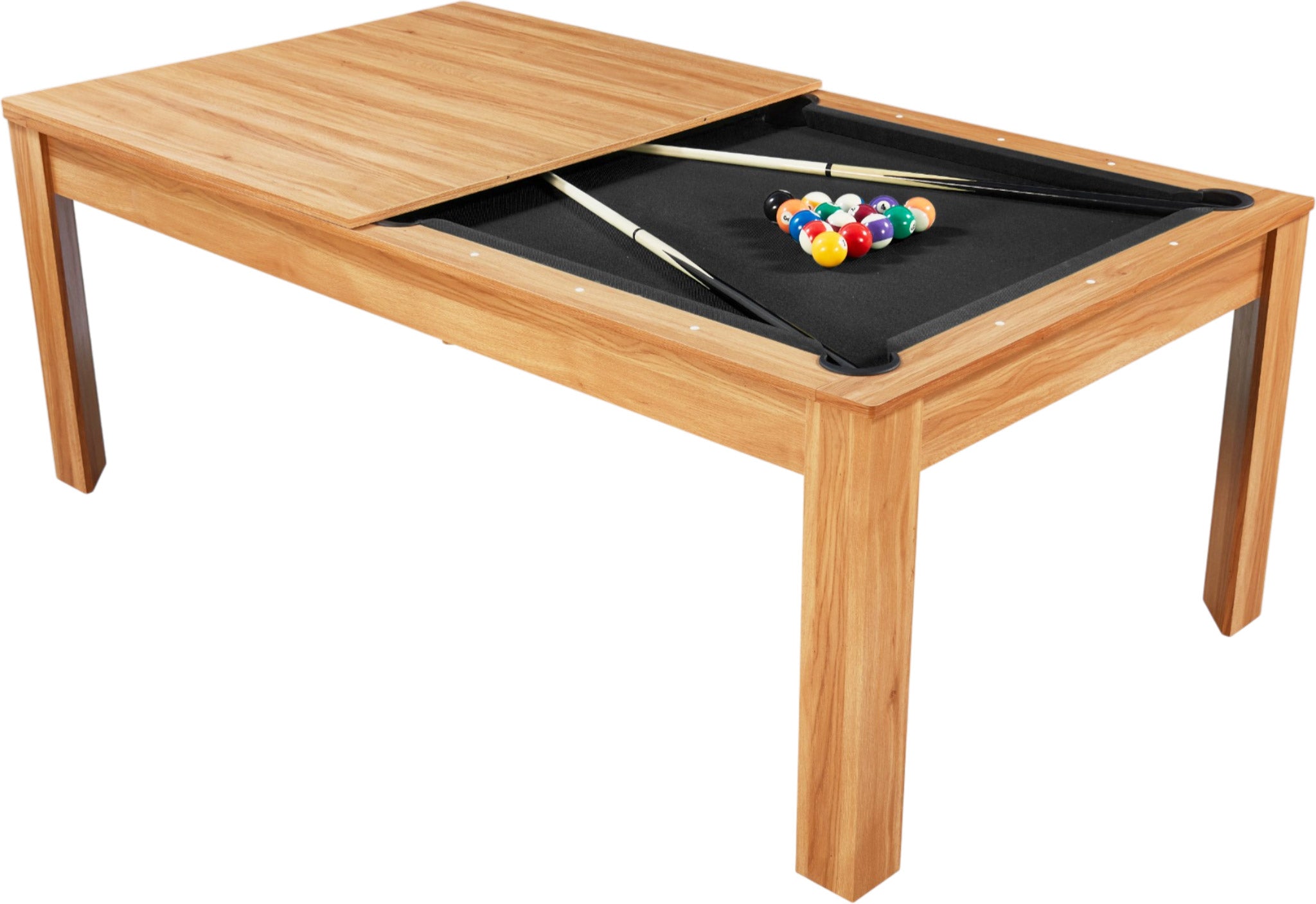 Billard convertible 7FT Prego Bois Clair