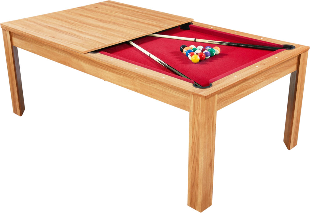 Billard convertible 7FT Prego Bois Clair