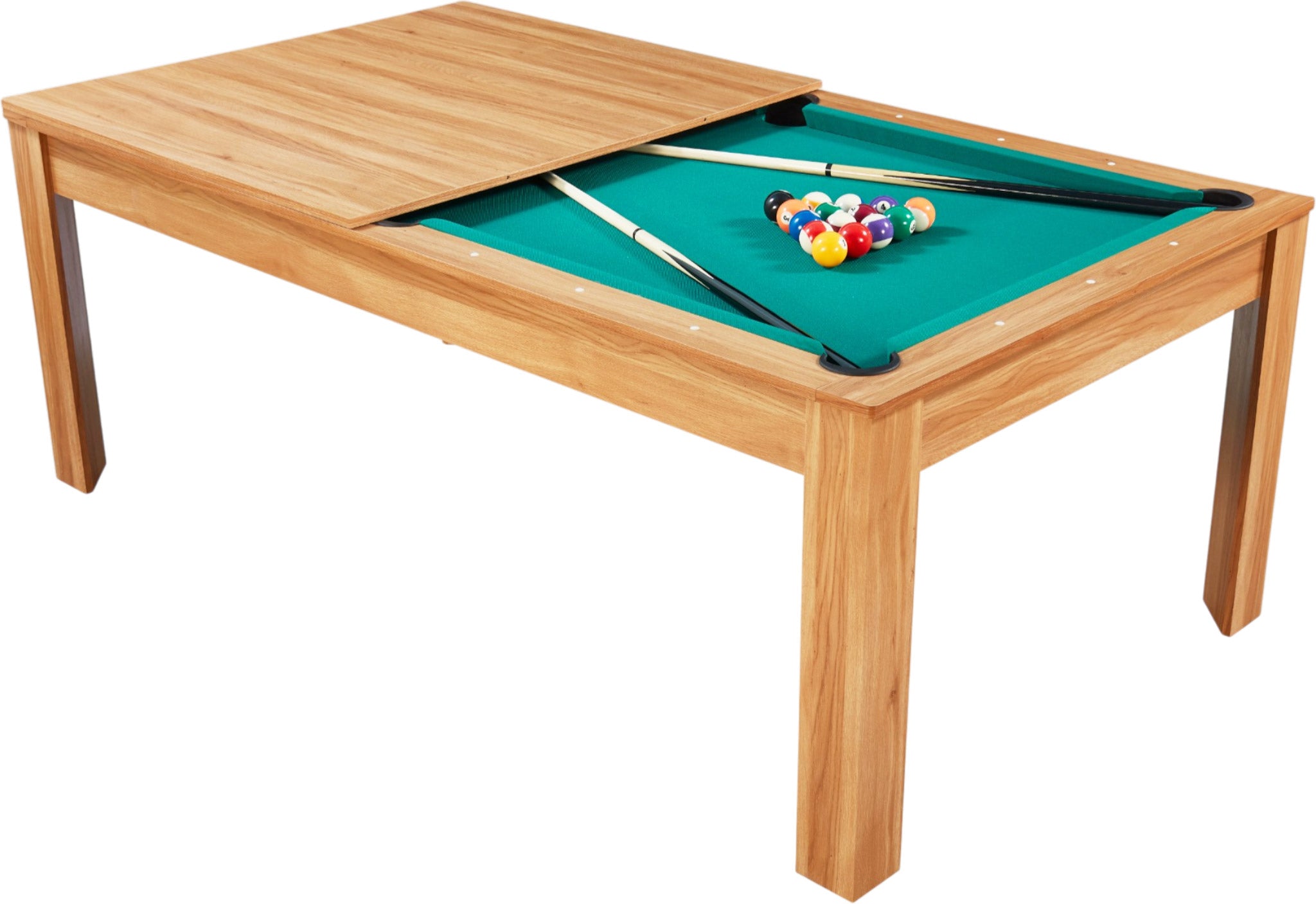 Billard convertible 7FT Prego Bois Clair