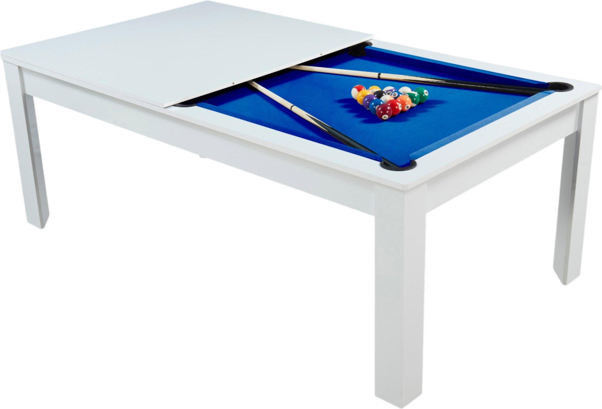 Billard convertible 7FT Prego Blanc éclatant
