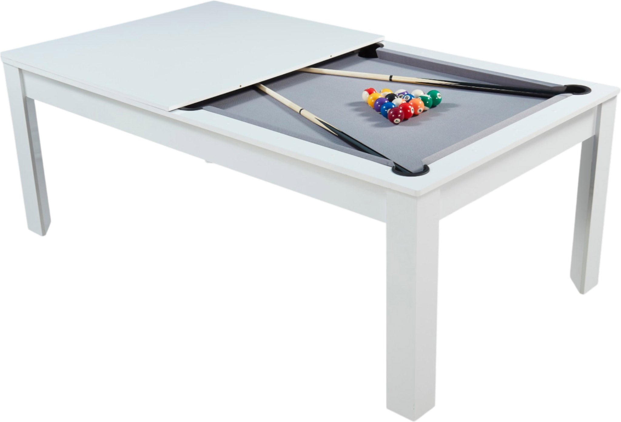 Billard convertible 7FT Prego Blanc éclatant