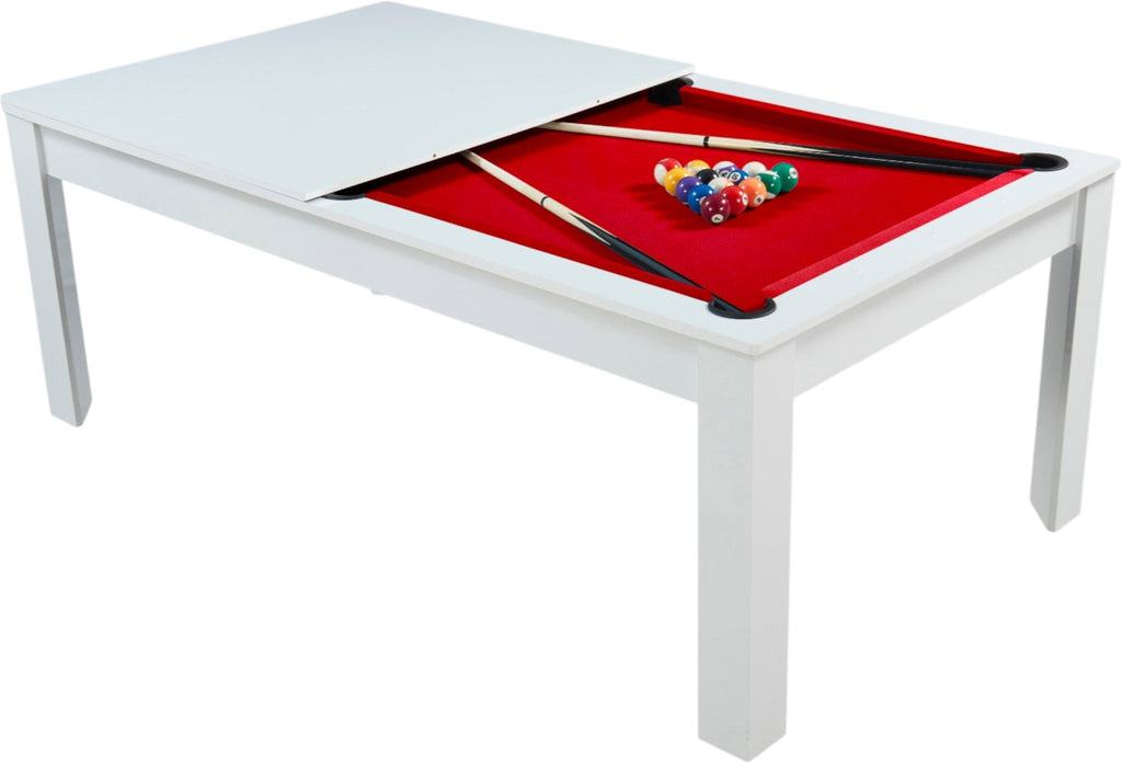 Billard convertible 7FT Prego Blanc éclatant