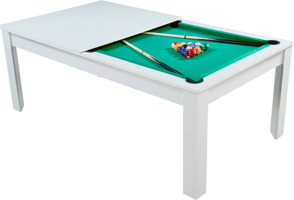 Billard convertible 7FT Prego Blanc éclatant