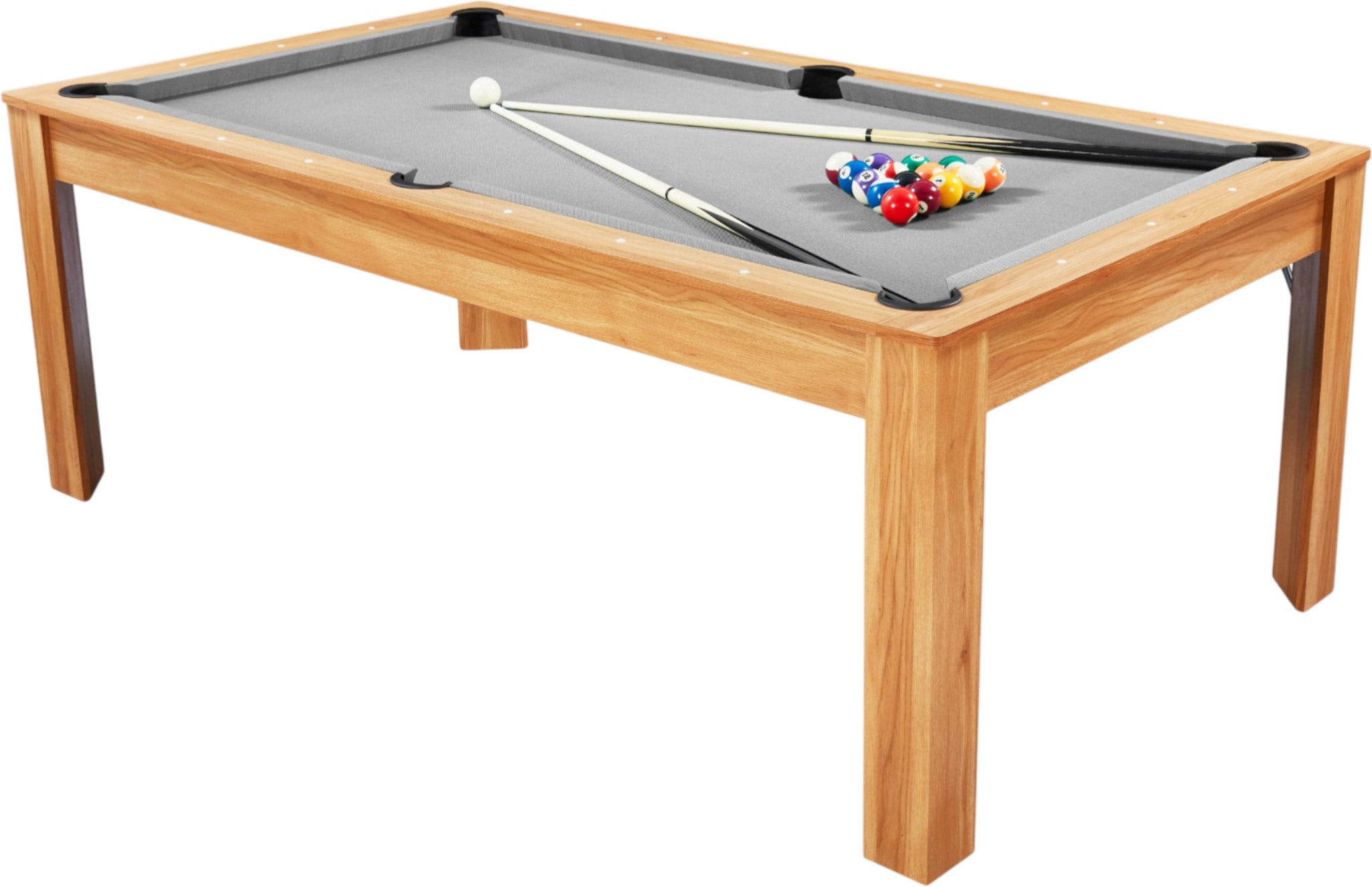 Billard convertible 7FT Prego Bois Clair