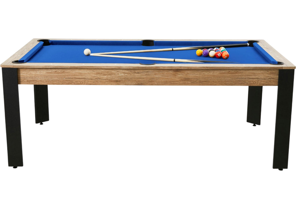 Billard convertible 7FT Prego chêne fumé