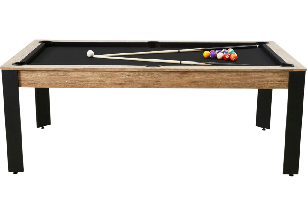 Billard convertible 7FT Prego chêne fumé