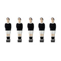 Lot de 11 joueurs Marius noirs et 4 barres Inox