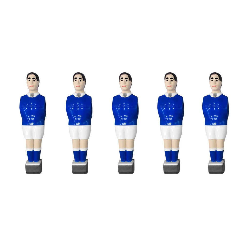 Lot de 11 joueurs Marius bleu clair et 4 barres Inox