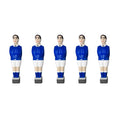 Lot de 11 joueurs Marius bleu clair et 4 barres Inox
