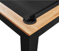 Billard convertible 7FT Prego duo noir et bois