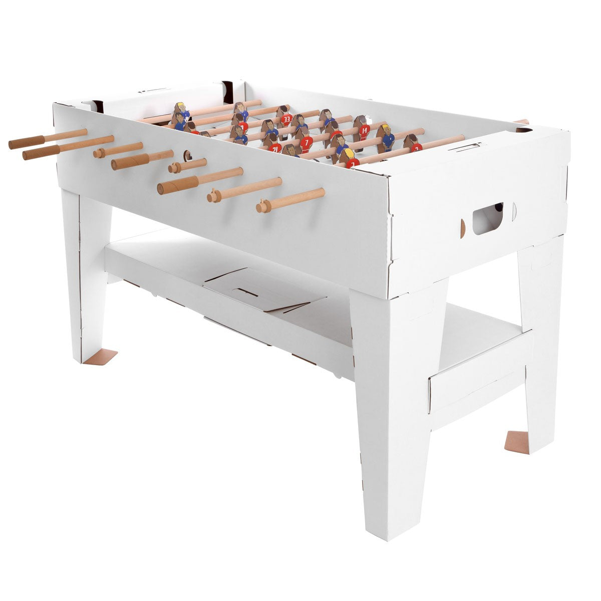 Babyfoot Kartoni blanc