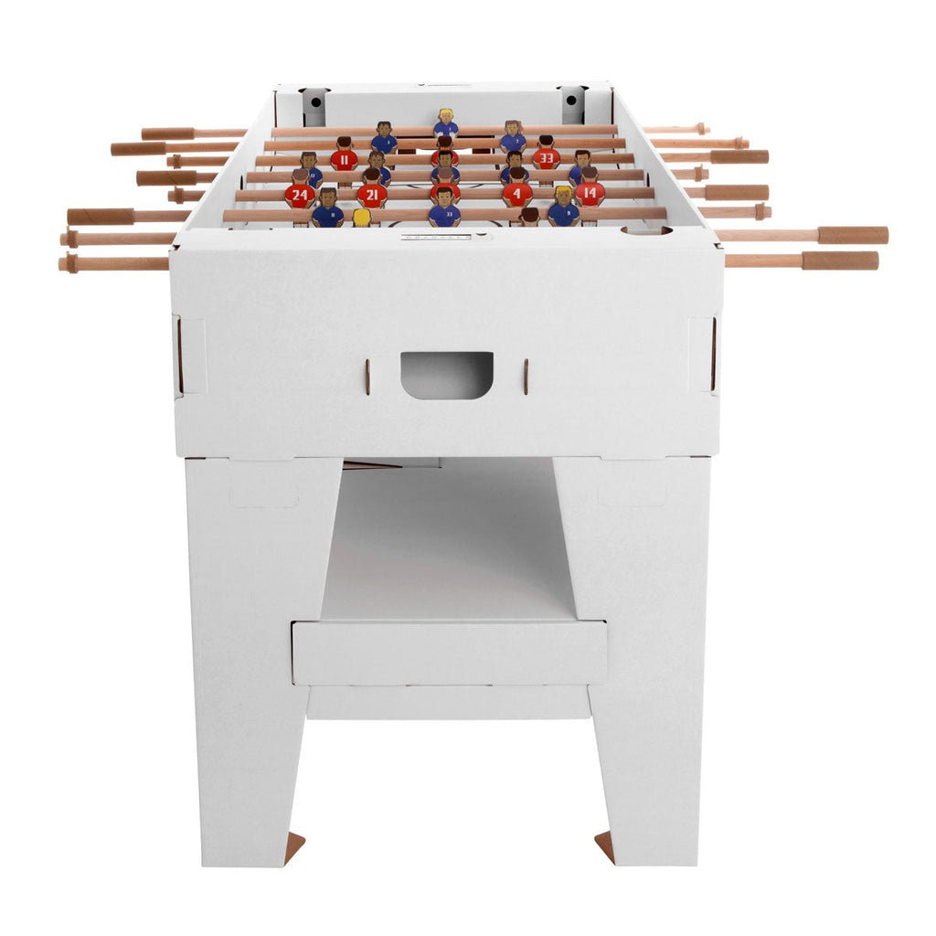 Babyfoot Kartoni blanc