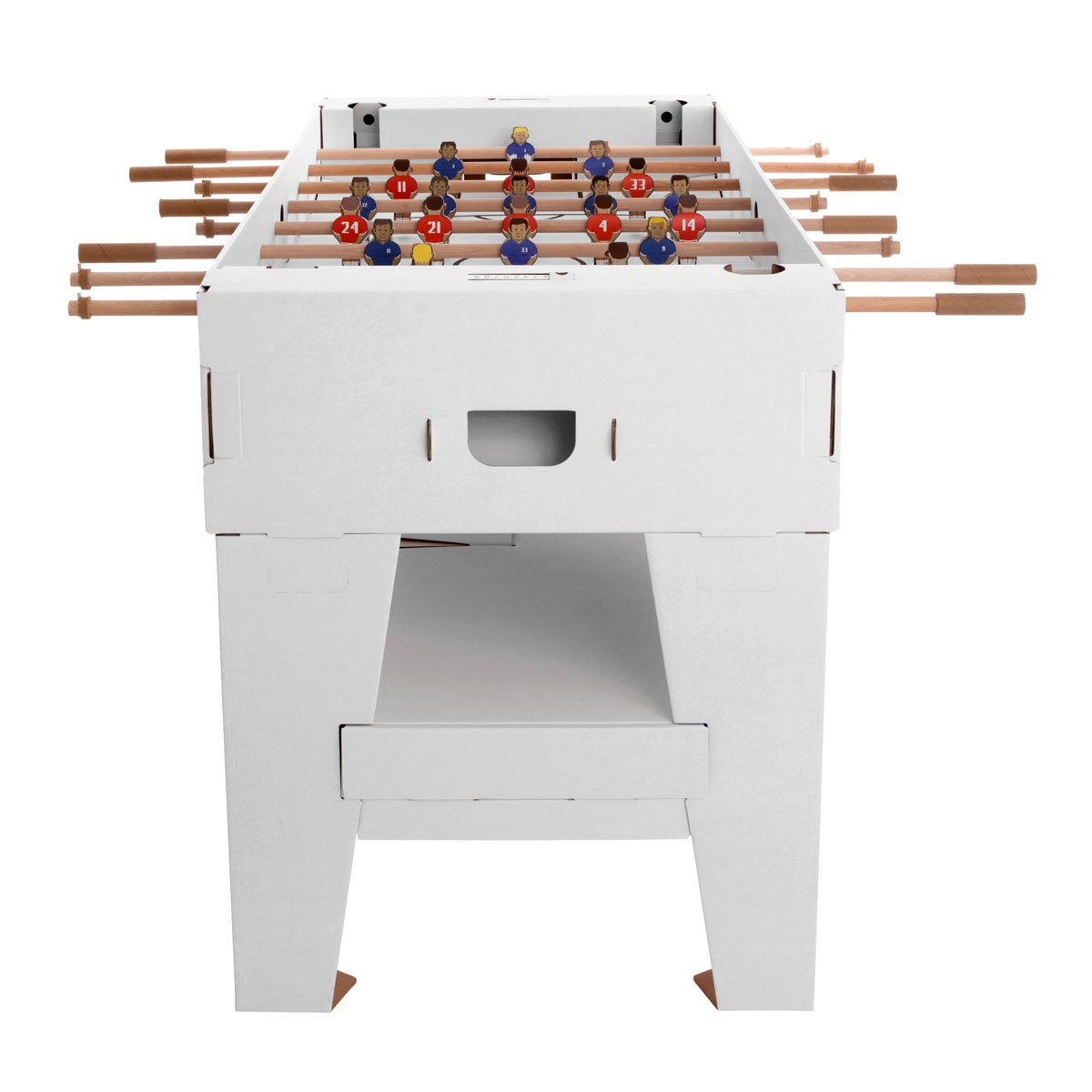 Babyfoot Kartoni blanc