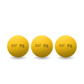 Lot de 3 balles Roberto Sport ITSF jaunes