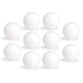 Lot de 10 balles Roberto Sport plastique blanches