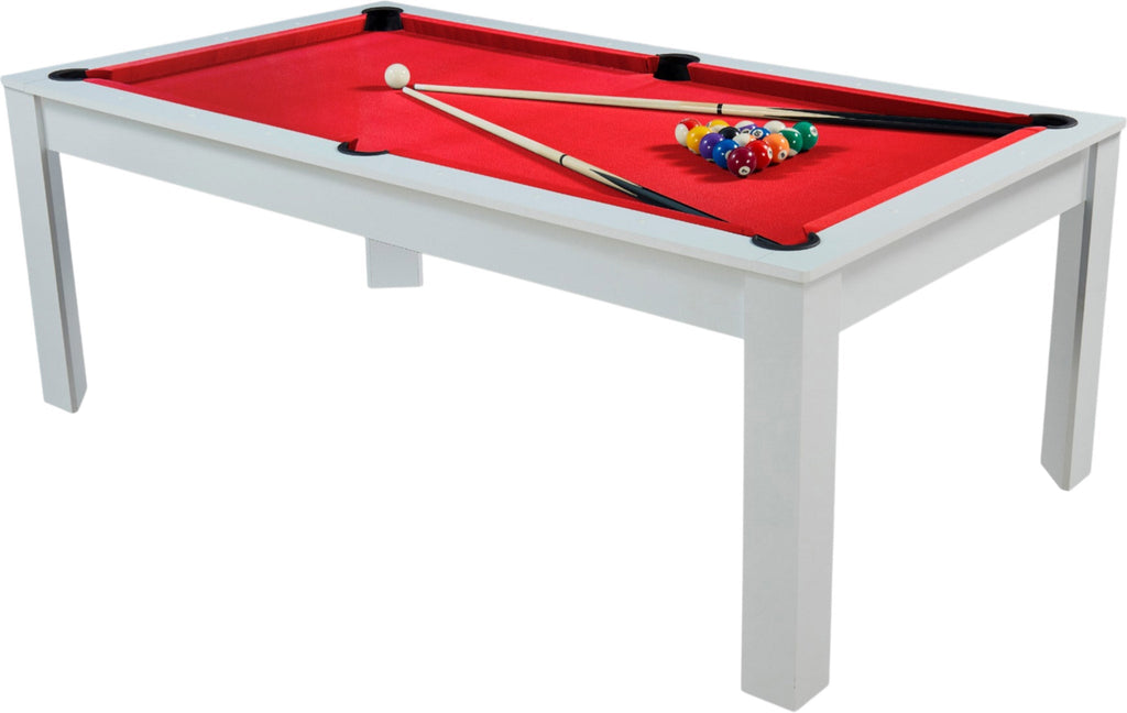 Billard convertible 7FT Prego Blanc éclatant