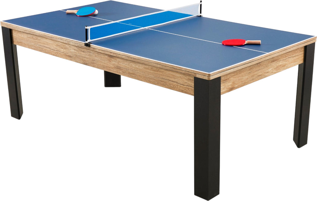 Billard convertible 7FT Prego chêne fumé
